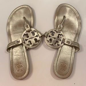 Gold Tory Burch Sandals